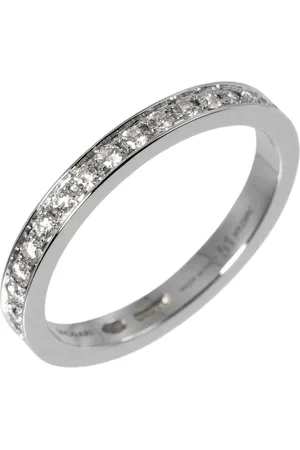 Bvlgari Preloved Diamond Eternity Band Women - Silver Rings - - One Size