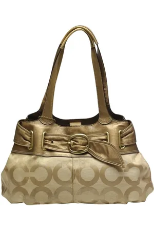 Coach Preloved Metallic Accent Shopper Bag Women - - One Size