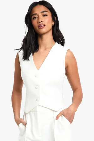 Boohoo Womens Petite Essential Waistcoat - - 16