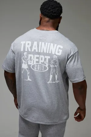 Boohoo Man Active Training Dept Oversized T-shirt - - L