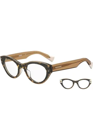 Missoni MU 0066 Tortoise Cat Eye Glasses Women - Bicolor Frames - - One Size