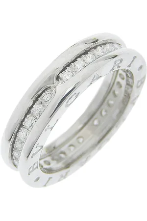 Bvlgari Preloved Bzero1 Diamond Ring Women - Silver - - One Size