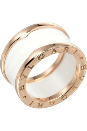 Bvlgari Preloved Bzero1 Ceramic Ring Rose Gold Women - - One Size