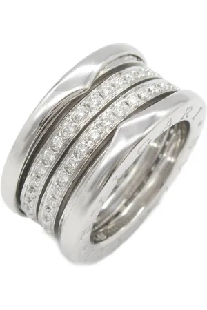 Bvlgari Preloved Bzero1 Ring Diamond Jewelry Women - Silver - - One Size