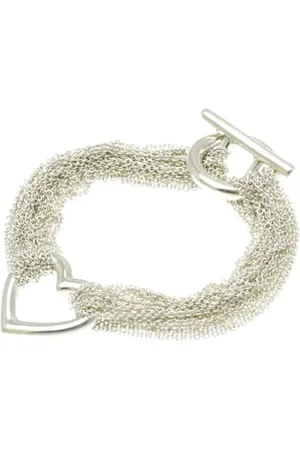 Tiffany & Co. Preloved Return to Tiffany Heart Tag Bracelet Women - Silver - - One Size