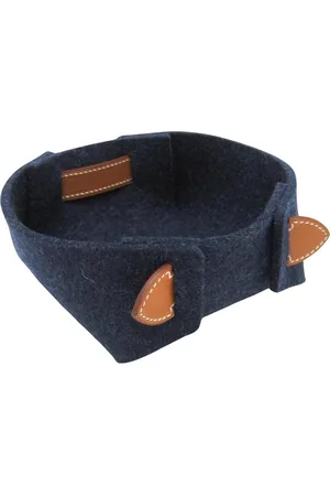 Hermès Preloved Felt Tray Blue Style Women - Sets - One Size