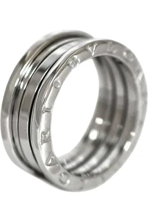 Bvlgari Preloved Bzero1 Ring Silver Stainless Steel Women - - One Size