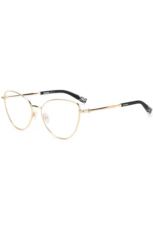 Missoni MMG 1004 Gold Cat Eye Glasses Women - Rose Gold Frames - - One Size