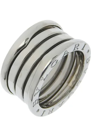 Bvlgari Preloved Bzero1 ThreeBand Ring Women - Silver - - One Size