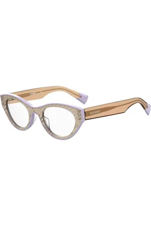 Missoni MU0117O Cat Eye Frames Lilac Beige Women - Bicolor - - One Size