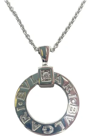 Bvlgari Preloved Bzero1 Circle Pendant Necklace Women - Silver - - One Size