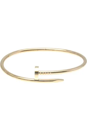 Cartier Preloved Love Bracelet Nail Gold Women - - One Size