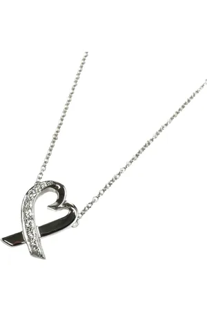 Tiffany & Co. Preloved Return to Tiffany Heart Pendant Women - Silver Necklaces - - One Size