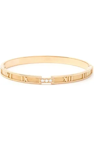 Tiffany & Co. Preloved Atlas Roman Numeral Bracelet Women - Gold - - One Size