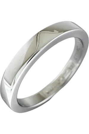 Bvlgari Preloved Platinum Wedding Band Women - Silver Rings - - One Size