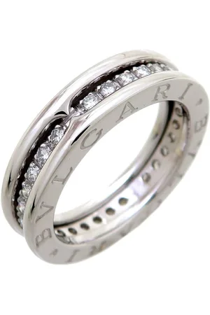 Bvlgari Preloved Bzero1 Diamond Ring Women - Silver - - One Size