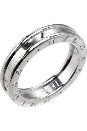 Bvlgari Preloved Bzero1 Ring Platinum Band Women - Silver - - One Size