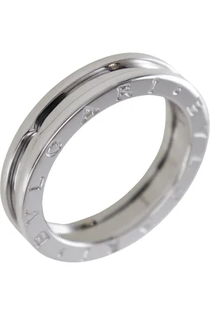 Bvlgari Preloved Bzero1 Ring Narrow Band Women - Silver - - One Size