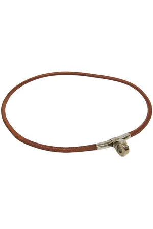 Hermès Preloved Collier de Chien Leather Bracelet Women - Necklaces - One Size