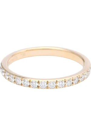 Tiffany & Co. Preloved Diamond Eternity Band Rose Gold Women Rings - - One Size