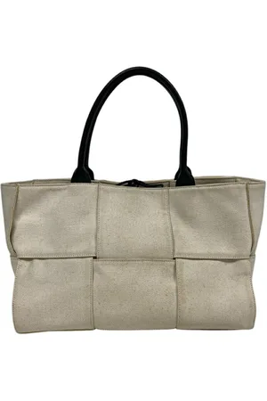 Bottega Veneta Preloved Canvas Tote Bag Women - - One Size