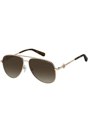 Marc Jacobs Womens 653 01Q HA Gold Sunglasses - - One Size