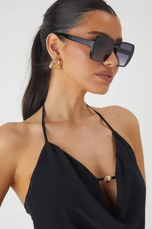 MissPap Womens Square Frame Tinted Lens Sunglasses - - One Size