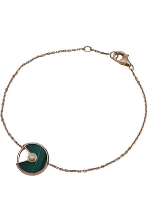 Cartier Preloved Love Bracelet Malachite Women - Gold - - One Size