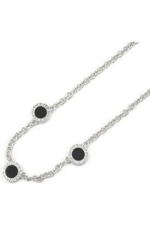Bvlgari Preloved Bzero1 Black Ceramic Necklace Women - Silver - - One Size