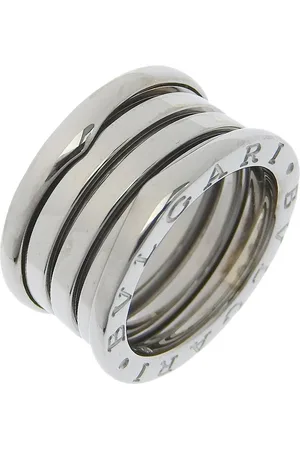 Bvlgari Preloved Bzero1 3 Band Ring Women - Silver - - One Size