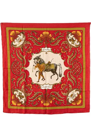 Hermès Preloved Cheval Turc Silk Scarf Women - Scarves - One Size