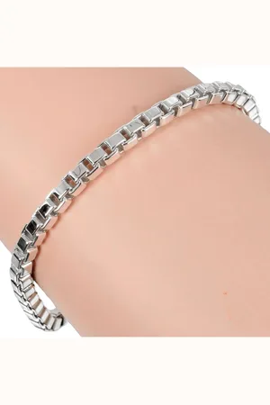 Tiffany & Co. Preloved Link Bracelet Silver Style Women - - One Size