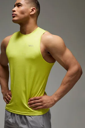 Boohoo Man Active Camo Performance Regular Fit vest - - XS