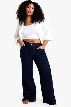 Boohoo Womens The Plus Low Waist Boyfriend Jean - - 28/32L