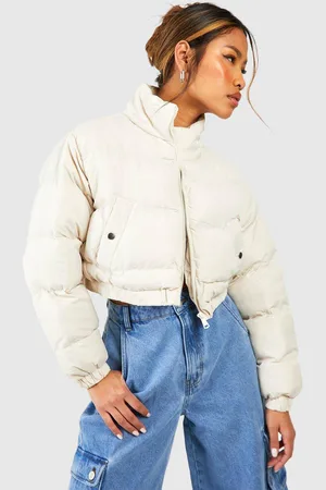 Boohoo Womens Crop Puffer Jacket - - 14