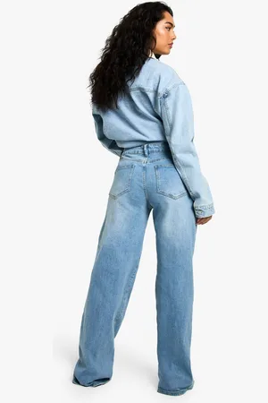 Boohoo Womens The Low Waist Boyfriend Jean - - 8/32L