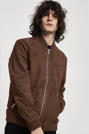 Barneys Originals Slim Fit Real Suede and Leather 