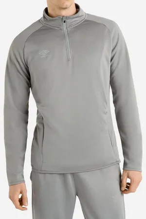 Umbro Sportswear Quarter Zip Sweatshirt - - L