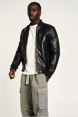 Barneys Originals Slim Fit Real Suede and Leather 