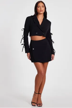 Quiz Womens Wrap Mini Skirt - 18