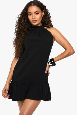 Boohoo Womens Bengaline Smock Dress - - 14