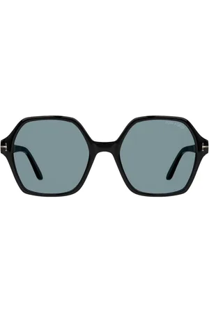 Tom Ford Womens Smoke Hex Lens Shiny Sunglasses - One Size