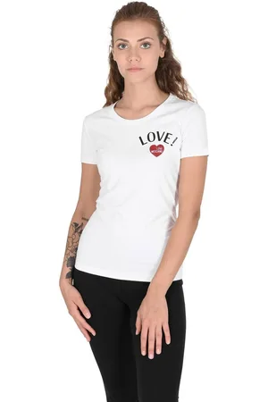 Moschino Womens Cotton Blend T-Shirt - - 42