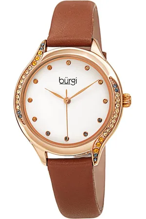 Bürgi Womens BUR239 Casual Watch Round Case - - One Size