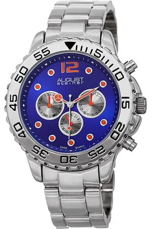 August Steiner Tydros Chronograph 46mm Swiss Quartz - - One Size