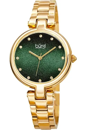 Bürgi Womens Celestia Verde 34mm Miyota Quartz - - One Size