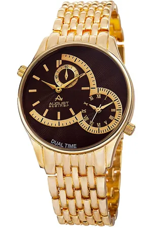 August Steiner Oravon Dual-Time 42mm Quartz - - One Size