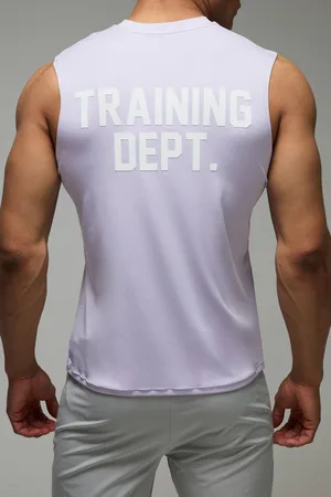 Boohoo Man Active Performance Training Dept Regular Fit vest - - M