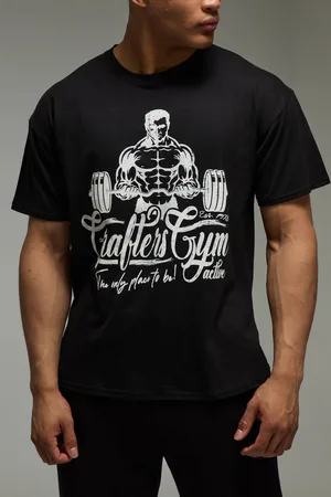 Boohoo MAN Active Grafters Gym Oversized T-shirt - - XL