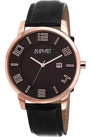 August Steiner AS8108 Casual Watch Round Case - - One Size